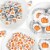 Big Dot of Happiness Fall Pumpkin Halloween Thanksgiving Party Candy Favor Sticker Kit 304 Pc Perspective: front