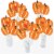 Big Dot of Happiness Fall Pumpkin - Halloween or Thanksgiving Centerpiece Table Toppers 15 Ct Perspective: front
