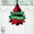 Big Dot of Happiness Holiday Plaid Trees Hanging Christmas Outdoor Front Door Decor 1 Pc Sign Perspective: front