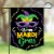 Big Dot of Happiness Colorful Mardi Gras Mask - Masquerade Party Garden Flag - 12 x 15.25 in Perspective: front