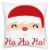 Big Dot of Happiness Jolly Santa Claus Christmas Decor Cushion Case Throw Pillow Cover 16x16 Perspective: front