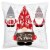 Big Dot of Happiness Christmas Gnomes Decorative Cushion Case - Throw Pillow Cover 16 x 16 in Perspective: front