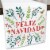 Big Dot of Happiness Feliz Navidad Holiday & Spanish Christmas Cloth Table Runner 13 x 70 in Perspective: front
