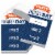 Big Dot of Happiness Happy Father's Day Party Game Pickle Cards - Kids Coupon Pull Tabs 12 Ct Perspective: front