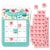 Big Dot of Happiness Colorful Floral Happy Mother's Day Cards/Markers Shaped Bingo Game 18 Ct Perspective: front