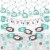 Big Dot of Happiness Medical School Grad Doctor Party Supplies Decor Galore Party Pack 51 Pc Perspective: front