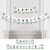 Big Dot of Happiness Boho Botanical - Greenery Party Bunting Banner - Decor - Let's Celebrate Perspective: front