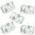 Big Dot of Happiness Boho Botanical Mini Candy Bar Wrapper Greenery Party Favors 40 Ct Perspective: front