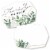 Big Dot of Happiness Boho Botanical - Shaped Greenery Party Thank You Cards & Envelopes 12 Ct Perspective: front