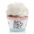 Big Dot of Happiness Baby Gender Reveal - Team Boy or Girl Party Decor Cupcake Wrappers 12 Ct Perspective: front