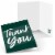 Big Dot of Happiness Emerald Elegantly Simple - Guest Party Favors Thank You Cards (8 count) Perspective: front