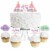 Big Dot of Happiness Pajama Slumber Party Toppers Girls Birthday Clear Treat Picks 24 Ct Perspective: front