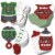 Big Dot of Happiness End Zone Football - 4 Baby Shower Games - 10 Cards Each Gamerific Bundle Perspective: front