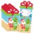 Big Dot of Happiness Tropical Christmas Santa Holiday Money & Nifty Gifty Card Holders 8 Ct Perspective: front