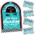 Big Dot of Happiness 50’s Sock Hop How Many Candies Rock N Roll Party Candy Guessing Game Perspective: front