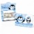 Big Dot of Happiness Winter Penguins Holiday & Christmas Party Money & Gift Card Holders 8 Ct Perspective: front