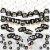 Big Dot of Happiness Hello New Year 2023 NYE Party Supplies Kit Decor Galore Party Pack 51 Pc Perspective: front