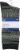 Forsythia™ Men's Dress Crew Socks Perspective: front