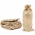 Natural Jute Burlap Wine Gift Bags with Drawstring (13-Inches, 24-Pack) Perspective: front