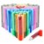 Glitter Glue Pens for Art and Crafts, 12 Rainbow Colors (0.35 oz, 96 Pack) Perspective: front