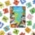 26 Pack Animal Alphabet Matching Word Game Waterproof Educational Toy for Kids Perspective: front