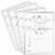Wedding Rehearsal Invitations with Envelopes (5 x 7 in, White, 36 Pack) Perspective: front