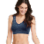 Jockey® Smooth & Shine Seamfree® Bralette - Just Past Midnight Perspective: front