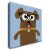 Bow Wow Labrador By Todd Art 18 X18 , Print On Canvas, Ready To Hang Perspective: front