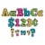 Teacher Created Resources 4 Bold Block Letters Combo Pack Perspective: front