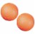 Champion Sports Coated High-Density Foam Basketball Size 3 Orange Pack of 2 (CHSBFC-2) Perspective: front