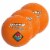 Champion Sports 8-1/2  Nylon/Rubber Playground Ball Orange Pack of 3 (CHSPG85OR-3) Perspective: front