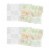 Roylco® Leaf Rubbing Plates, 16 Per Pack, 2 Packs Perspective: front