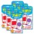 Trend Enterprises TREND Shapes and Colors Memory Match Challenge Cards 6 Packs (T-24007-6) Perspective: front