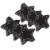 Ashley Productions Dry Erase Magnetic Whiteboard Erasers Star Chalk Pack of 6 (ASH09989-6) Perspective: front