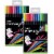 BIC Intensity Fineliner Marker Pen, Fine Point (0.4mm), Assorted Colors, 10 Per Pack, 2 Packs Perspective: front
