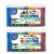 The Pencil Grip Magic Stix Triangular Markers Bullet Tip Assorted Colors 36 Per Pack 2 Packs Perspective: front