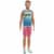 Barbie Ken Fashionistas Doll #192 Brown Cropped Hair Vitiligo Malibu Tank & Red Shorts Perspective: front