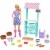 Barbie Farmers Market Playset, Barbie Doll (Blonde), Stand, Register & Accessories Perspective: front