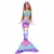 Mermaid Dreamtopia Barbie Doll with Water-Activated Twinkle Light-Up Tail Pink Streak Hair Perspective: front