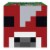 Minecraft Mini Piglin Figurine Perspective: front