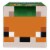 Minecraft Mini Wither Skeleton Figurine Perspective: front