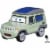 Disney Pixar Die-Cast 1:55 Scale Cars, Miles Axelrod Vehicle Perspective: front