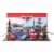 Disney Pixar Cars Vehicle 5-Pack Collection Set of 4 Character Cars & 1 Red Fire Truck Perspective: front