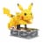 Mega Pokemon Motion Pikachu Toy Perspective: front