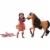 Dreamworks Spirit & Lucky's Picnic Lucky 7 In Doll Spirit Horse (8 in) & Picnic Accessories Perspective: front