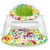 Fisher-Price Deluxe Sit Me Up Baby Activity Play Seat with Piano Learning Toy Perspective: front
