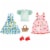 ?Barbie Clothes, Fashion 2-Pack for Barbie Dolls, 2 Picnic-Themed Outfits with Styling Pieces Perspective: front