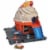 Hot Wheels City Track Set, Includes Car, Track and Accessories, Ice Cream Shop Playset?? Perspective: front