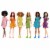 Barbie Rainbow Doll (6 Pack) Perspective: front