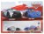 Disney Cars Diecast 2-Pack Easy Idle #15 Harvey Rodcap and RPM #64 Barry DePedal Perspective: front